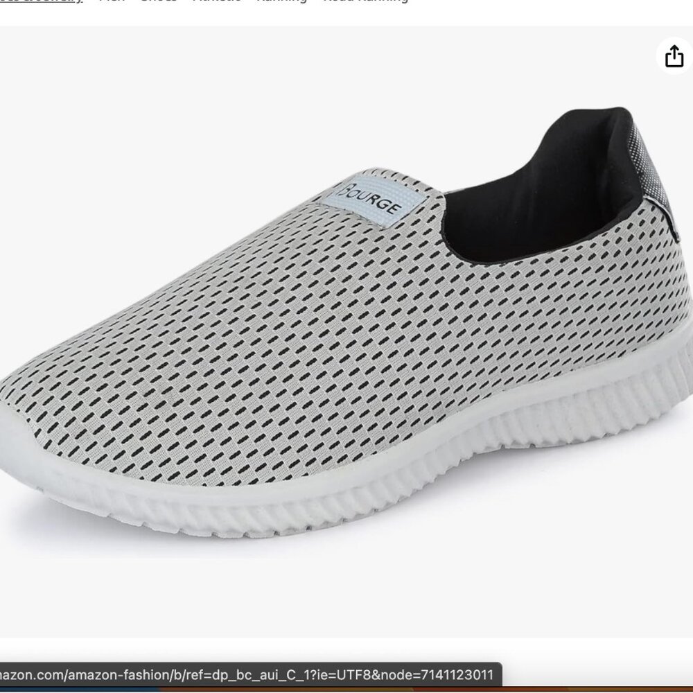 Men's Comfortable Running Shoes - Lightweight, Slip on Sneakers NEW IN BOX sz8